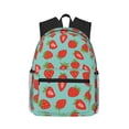 thumbnail image 1 of Fotbe Hand Drawn Strawberry Lightweight Casual Laptop Backpack for Men and Women, Daily use Waterproof backpack, Backpack for College, 1 of 8