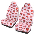 thumbnail image 1 of Fotbe Hand Drawn Strawberry Pattern Automotive Seat Covers for Cars Trucks and SUVs – Car Seat Covers for Front Seats,Protective Seat Covers,Vehicle Seat Covers, Set of 2, 1 of 1