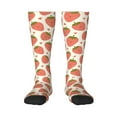thumbnail image 1 of Fotbe Hand Drawn Strawberry print Women's Men's Novelty Crew Socks Cotton Socks Knee High Socks for Walking,Running,Nurses,Pregnancy, 1 of 9