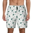 thumbnail image 1 of Fotbe Hand Drawn Turtle Men’s Swim Trunks Quick Dry Swim Shorts Board Shorts with Mesh Lining-Large, 1 of 9