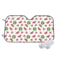 thumbnail image 1 of Fotbe Hand Drawn Watermelon Car Windshield Sunshade | Sun Visor Protector Front Window Shade, Keeps Out UV Rays, Keeps Your Vehicle Cool-, 1 of 7