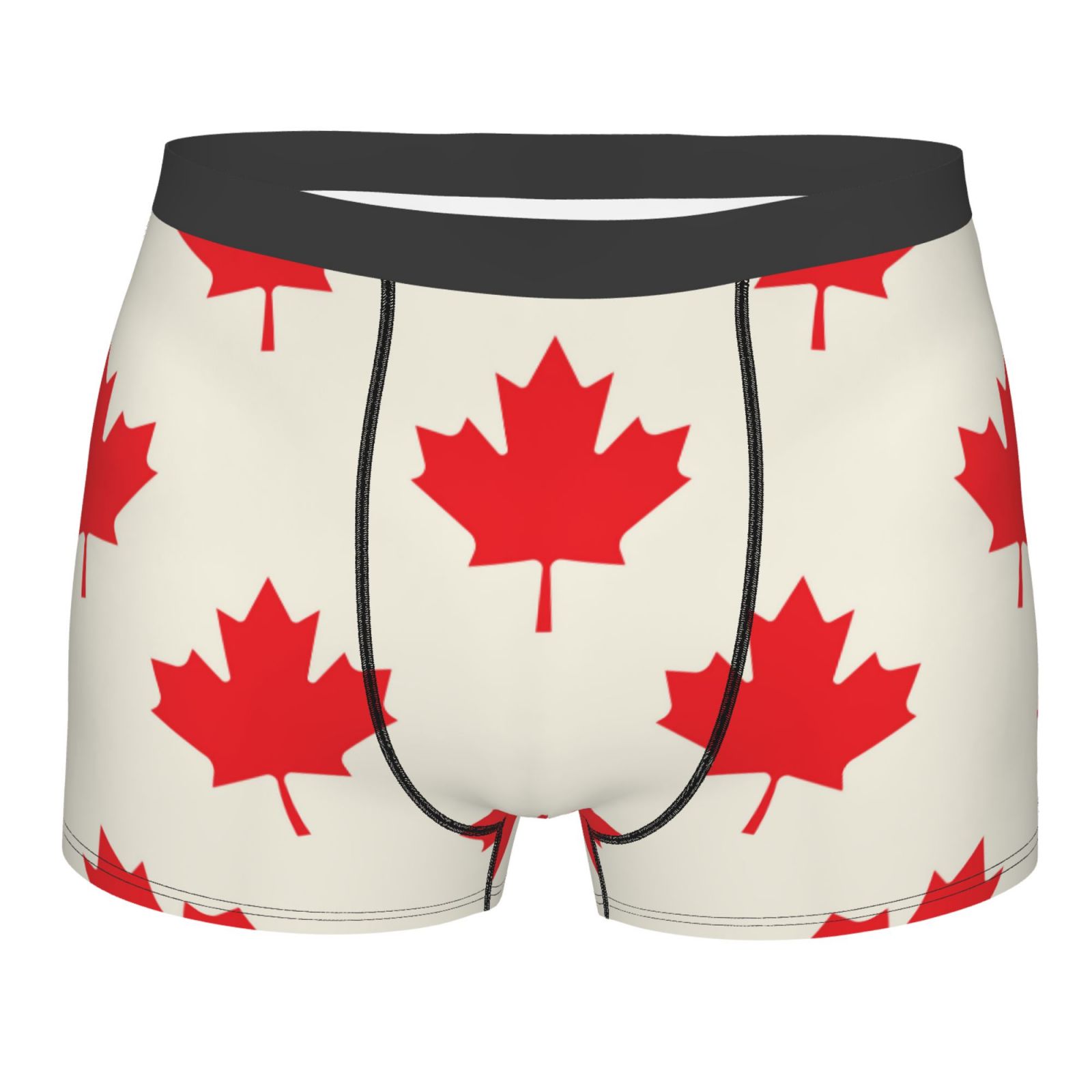 Fotbe Happy Canada Day Men’s Total Support Pouch Boxer Briefs, X-Temp ...