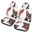 thumbnail image 1 of Fotbe Happy Dog Faces Collage Pattern Automotive Seat Covers for Cars Trucks and SUVs – Car Seat Covers for Front Seats,Protective Seat Covers,Vehicle Seat Covers, Set of 2, 1 of 9