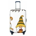 thumbnail image 1 of Fotbe Happy Fall Luggage Cover Protector,Suitcase Protector,Scratch and Dirt Resistant,Fits 18-32 Inch Luggage-X-Large, 1 of 8
