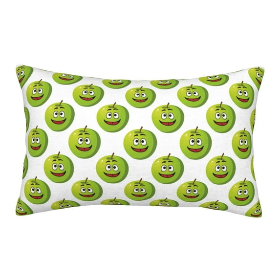 Fotbe Happy Fruit Pillow Cases - Envelope Closure - Luxury, Extra Soft, Cooling Pillow Covers - Wrinkle, Fade, Stain Resistant-16"x24"