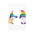 thumbnail image 1 of Fotbe Happy Pride Gnome Print Duplex Receptacle Wall Plate, 1-Gang 5.0" x3.0" Wall Outlet Covers, Dual Outlet Faceplates Covers, Color-matched Screws Included-Style S, 1 of 6