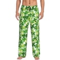 thumbnail image 1 of Fotbe Happy St. Patrick's Day Pattern Men's Pajama Pants,Sleepwear Pants,Pj Bottoms Drawstring And Pockets-XX-Large, 1 of 6