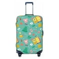 thumbnail image 1 of Fotbe Happy Summer Luggage Cover Protector,Suitcase Protector,Scratch and Dirt Resistant,Fits 18-32 Inch Luggage-Small, 1 of 9