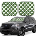 thumbnail image 1 of Fotbe Happy Watermelon 2-Piece Car Windshield Sun Shade | Sun Blocker for Car Windshield | Foldable Automotive Interior Accessories for Sun Protection-Medium, 1 of 7