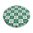thumbnail image 1 of Fotbe Happy saint Patricks day Pattern Stool Covers Round,Waterproof Round Bar Stool Covers Bar Chair Covers Washable Stool Cushion Slipcover for 12-14 Inch Chair-14 inch, 1 of 7