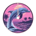 thumbnail image 1 of Fotbe Hawaiian Beach Dolphin Pattern Christmas Tree Skirt, Tree Skirts Plush Christmas Decorations, Christmas Tree Skirts Xmas Decorations Holiday Party Decor-48", 1 of 6