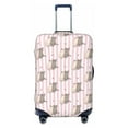 thumbnail image 1 of Fotbe Heart Cat Luggage Cover Protector,Suitcase Protector,Scratch and Dirt Resistant,Fits 18-32 Inch Luggage-Small, 1 of 9