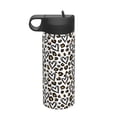 thumbnail image 1 of Fotbe Heart Leopard Pattern 18oz Sports Insulated Kettle Stainless Steel Sports Insulated Kettle For Running Hiking Cycling Climbing Man'S Woman'S Water Bottle, 1 of 8