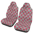 thumbnail image 1 of Fotbe Hearts And Lines Pattern Automotive Seat Covers for Cars Trucks and SUVs – Car Seat Covers for Front Seats,Protective Seat Covers,Vehicle Seat Covers, Set of 2, 1 of 9