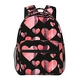 thumbnail image 1 of Fotbe Hearts Pattern Casual Backpack for School, Travel, and Outdoor Activities - Durable, Lightweight, and Comfortable, 1 of 5