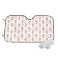 thumbnail image 1 of Fotbe Hello Rabbit Car Windshield Sunshade | Sun Visor Protector Front Window Shade, Keeps Out UV Rays, Keeps Your Vehicle Cool-, 1 of 7