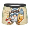 thumbnail image 1 of Fotbe Hello Summer Cute Gnome Men’s Total Support Pouch Boxer Briefs, X-Temp Cooling, Moisture-Wicking Underwear, Regular, Long-leg and Trunk-, 1 of 9