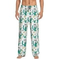 thumbnail image 1 of Fotbe Hello Summer Men's Pajama Pants,Sleepwear Pants,Pj Bottoms Drawstring And Pockets-Medium, 1 of 9
