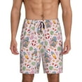 thumbnail image 1 of Fotbe Hello Summer With Gnome Pajama Shorts for Men, Men's Pajama Bottoms, Sleepwear,Short Pajama Pants-XX-Large, 1 of 9