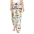 thumbnail image 1 of Fotbe Hello Summer Women's Pajama Pants,Sleepwear Pants,Pj Bottoms Drawstring And Pockets-Small, 1 of 9