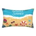 thumbnail image 1 of Fotbe Hello Summer1 Pillow Cases - Envelope Closure - Luxury, Extra Soft, Cooling Pillow Covers - Wrinkle, Fade, Stain Resistant-20"x30", 1 of 8