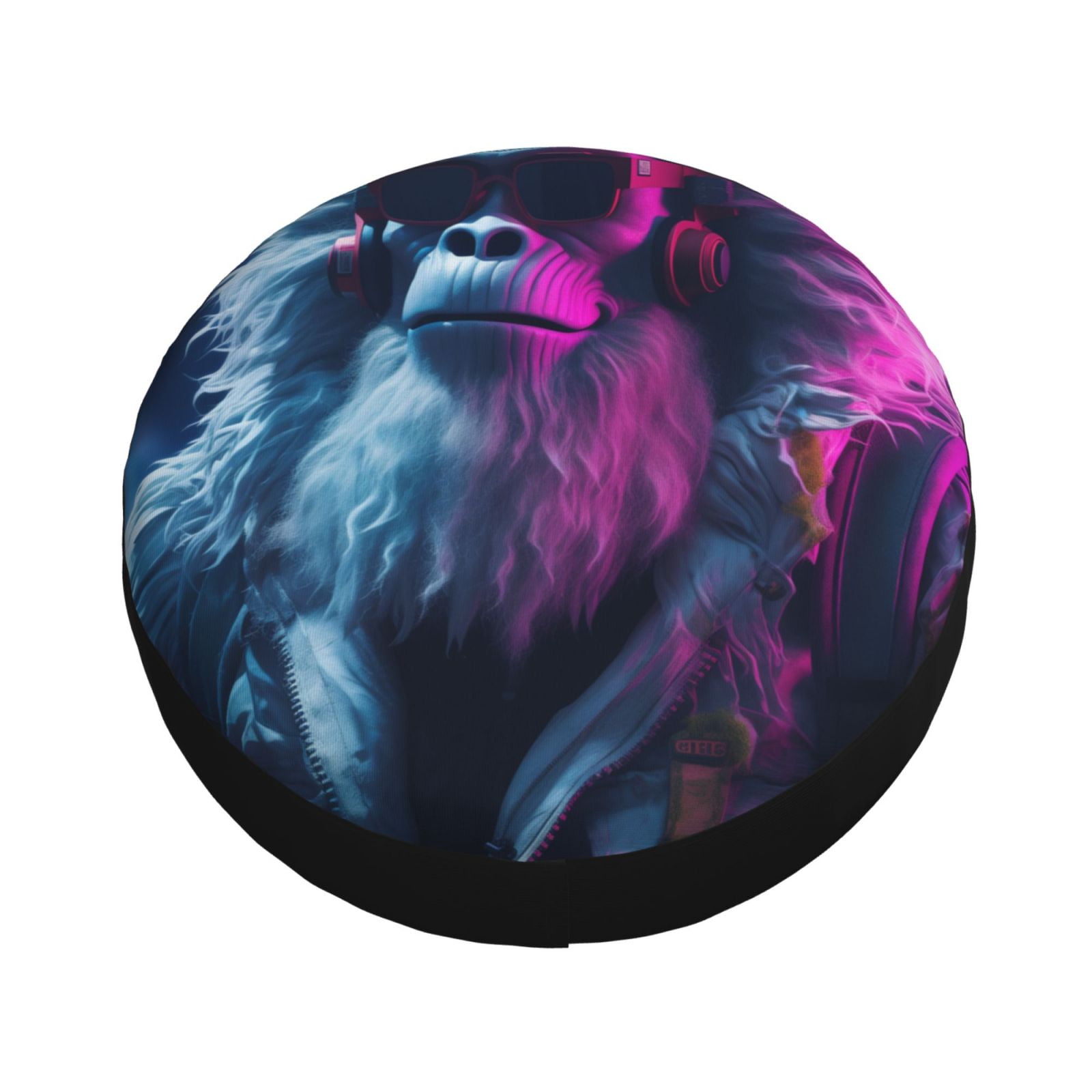 Fotbe HipHop Glasses Gorilla Spare Tire Cover Thickening Universal Fit