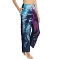 thumbnail image 1 of Fotbe Hip-Hop Glasses Gorilla Women's Pajama Pants,Sleepwear Pants,Pj Bottoms Drawstring And Pockets-Small, 1 of 7