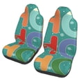 thumbnail image 1 of Fotbe Ho Ho Ho Pattern Automotive Seat Covers for Cars Trucks and SUVs – Car Seat Covers for Front Seats,Protective Seat Covers,Vehicle Seat Covers, Set of 2, 1 of 9