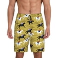 thumbnail image 1 of Fotbe Horsemen In Horseraces Pajama Shorts for Men, Men's Pajama Bottoms, Sleepwear,Short Pajama Pants-4X-Large, 1 of 9