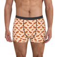 thumbnail image 1 of Fotbe Hot Dog 2 Men’s Total Support Pouch Boxer Briefs, X-Temp Cooling, Moisture-Wicking Underwear, Regular, Long-leg and Trunk-Medium, 1 of 6