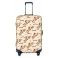 thumbnail image 1 of Fotbe Howdy Cowgirl Luggage Cover Protector,Suitcase Protector,Scratch and Dirt Resistant,Fits 18-32 Inch Luggage-Large, 1 of 9