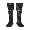 thumbnail image 1 of Fotbe I love you Mom print Women's Men's Novelty Crew Socks Cotton Socks Knee High Socks for Walking,Running,Nurses,Pregnancy, 1 of 9