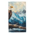 thumbnail image 1 of Fotbe Iceberg Bald Eagle Pattern Premium Towels , (27.5x16in) Lightweight and Highly Absorbent Quick Drying Microfiber Towel, Perfect for Daily Use, 1 of 6