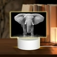 thumbnail image 1 of Fotbe Indian Elephant Pattern Acrylic Night Light Gift with 3 Color ModesTouch-Sensitive LED Lamp Perfect Gift for Mother's Day, Birthday, or Christmas, 1 of 9
