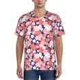thumbnail image 1 of Fotbe Japanese Cherry Blossoms Baseball Jersey Shirt for Men and Women, Casual Short Sleeves Button Down T-Shirt-XX-Large, 1 of 9