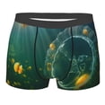 thumbnail image 1 of Fotbe Jelly Fish Men’s Total Support Pouch Boxer Briefs, X-Temp Cooling, Moisture-Wicking Underwear, Regular, Long-leg and Trunk-XX-Large, 1 of 9