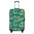 thumbnail image 1 of Fotbe Jungle Leopard Luggage Cover Protector,Suitcase Protector,Scratch and Dirt Resistant,Fits 18-32 Inch Luggage-X-Large, 1 of 9