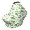 thumbnail image 1 of Fotbe Kitchen Utensiles Cooking Pots Pattern Car Seat Covers for Babies, Nursing Breastfeeding Cover Infant Carseat Canopy, Soft Stretchy Carrier Cover, 1 of 9
