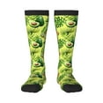 thumbnail image 1 of Fotbe Kiwi and Avocado print Women's Men's Novelty Crew Socks Cotton Socks Knee High Socks for Walking,Running,Nurses,Pregnancy, 1 of 9