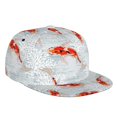 thumbnail image 1 of Fotbe Koi Fish Corals,Spring Summer Flat Bill Visor Cap Classic Snapback Hat Polyester Foam Trucker Hat Trucker Cap Adjustable Baseball Cap, 1 of 9