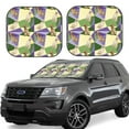 thumbnail image 1 of Fotbe Labrador Retriever Dog 2-Piece Car Windshield Sun Shade | Sun Blocker for Car Windshield | Foldable Automotive Interior Accessories for Sun Protection-Large, 1 of 7