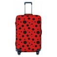thumbnail image 1 of Fotbe Ladybug Pattern Luggage Cover Protector,Suitcase Protector,Scratch and Dirt Resistant,Fits 18-32 Inch Luggage-Small, 1 of 9