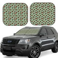 thumbnail image 1 of Fotbe Ladybugs 3 2-Piece Car Windshield Sun Shade | Sun Blocker for Car Windshield | Foldable Automotive Interior Accessories for Sun Protection-Medium, 1 of 7