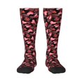 thumbnail image 1 of Fotbe Ladybugs and Red Hearts print Women's Men's Novelty Crew Socks Cotton Socks Knee High Socks for Walking,Running,Nurses,Pregnancy, 1 of 9