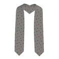 thumbnail image 1 of Fotbe Ladybugs on Black and White Striped Printed Class of 2024 Graduation Stole, 1 of 7