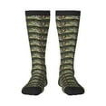 thumbnail image 1 of Fotbe Largemouth Bass Fish print Women's Men's Novelty Crew Socks Cotton Socks Knee High Socks for Walking,Running,Nurses,Pregnancy, 1 of 6