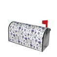 thumbnail image 1 of Fotbe Lavender Bicycle Mailbox Covers Post Letter Box Cover Garden Decor Standard Size-25.5x21 in, 1 of 9