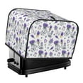 thumbnail image 1 of Fotbe Lavender Bicycle for Four Slice Toaster Cover, Fingerprint Protector, Super Soft Appliance Cover And Dust Cover,Bread Dust Cover & Fingerprint Protection, 1 of 7