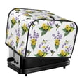 thumbnail image 1 of Fotbe Lavender Flowers for Four Slice Toaster Cover, Fingerprint Protector, Super Soft Appliance Cover And Dust Cover,Bread Dust Cover & Fingerprint Protection, 1 of 7