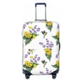 thumbnail image 1 of Fotbe Lavender Flowers Luggage Cover Protector,Suitcase Protector,Scratch and Dirt Resistant,Fits 18-32 Inch Luggage-Small, 1 of 9